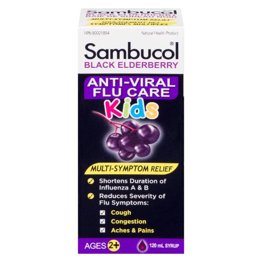 Sambucol - Black Elderberry Anti-Viral Flu Care - 120ml