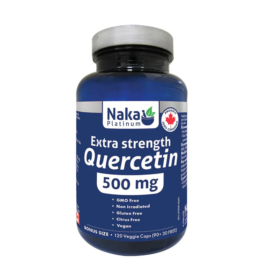 Naka - Extra Strength Quercetin 500mg - 120 Capsules