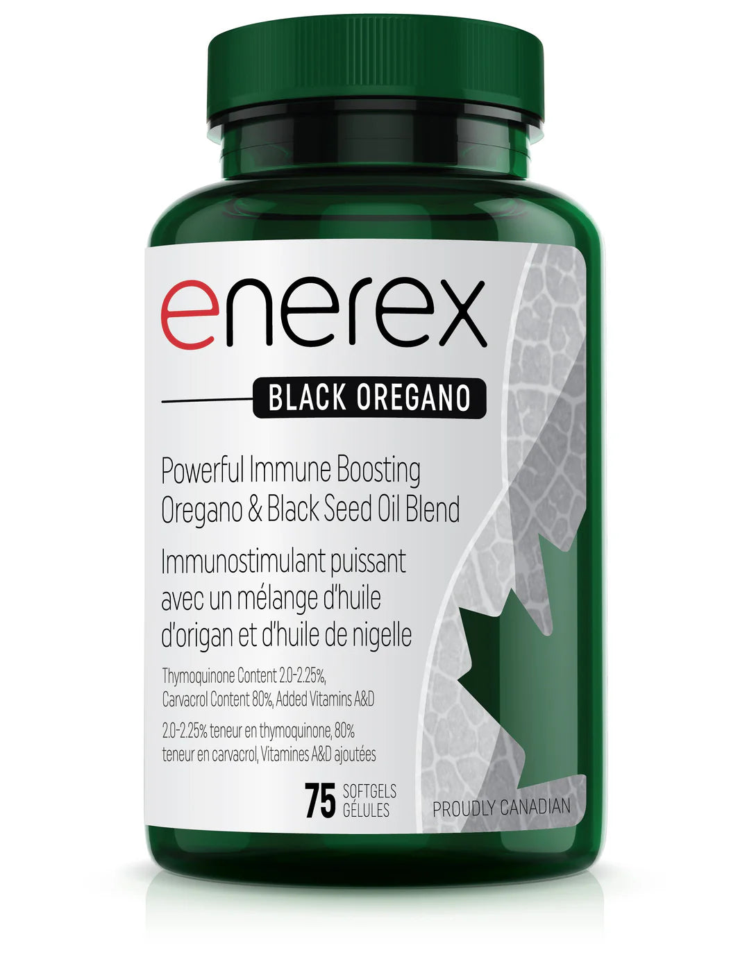 Enerex - Black Oregano - 75 Softgels