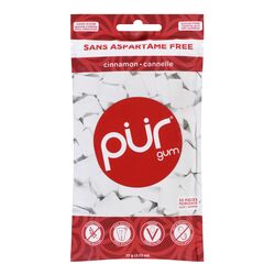 Pur Gum - Cinnamon Gum (Aspartame Free) - 77g