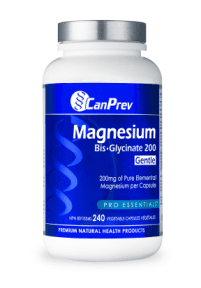 CanPrev - Magnesium Bis-Glycinate 200 Gentle - 240 Capsules
