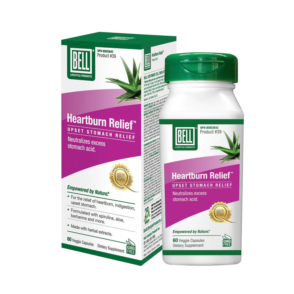 Bell - Heartburn Relief - 60 Capsules