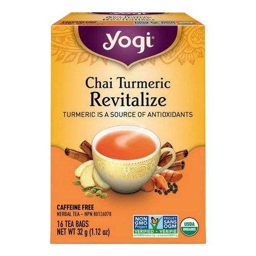Yogi - Chai Turmeric Revitalize Tea