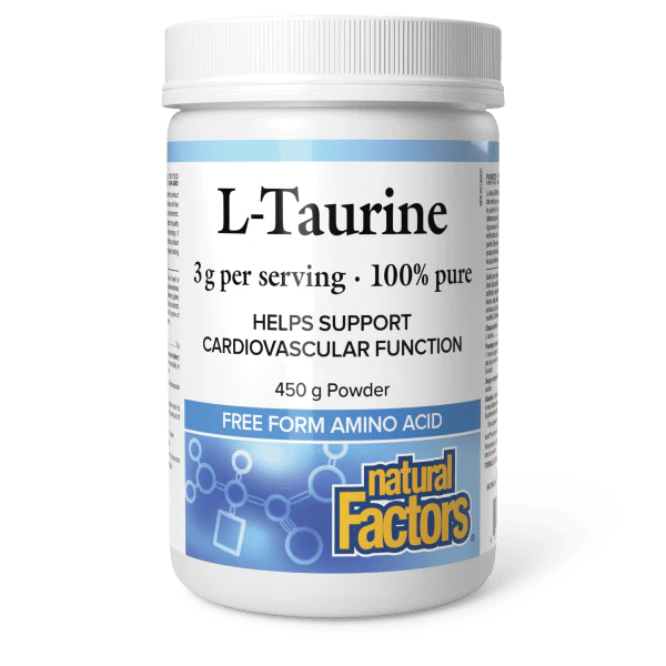 Natural Factors  L-Taurine Powder - 450g