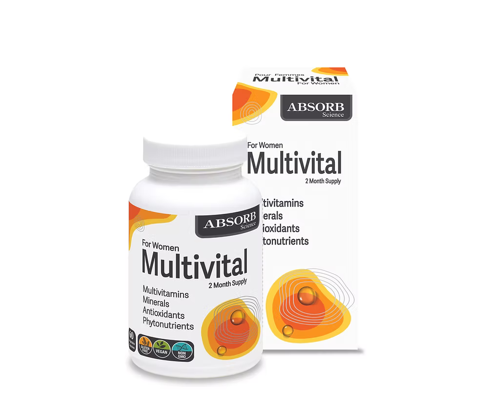 Absorb Science - Multivital Women - 60 Capsules