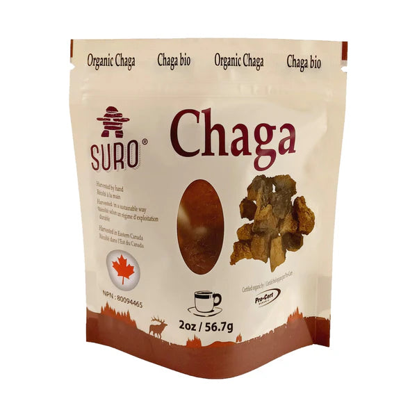 Suro - Organic Chaga Chunks - 56.7g