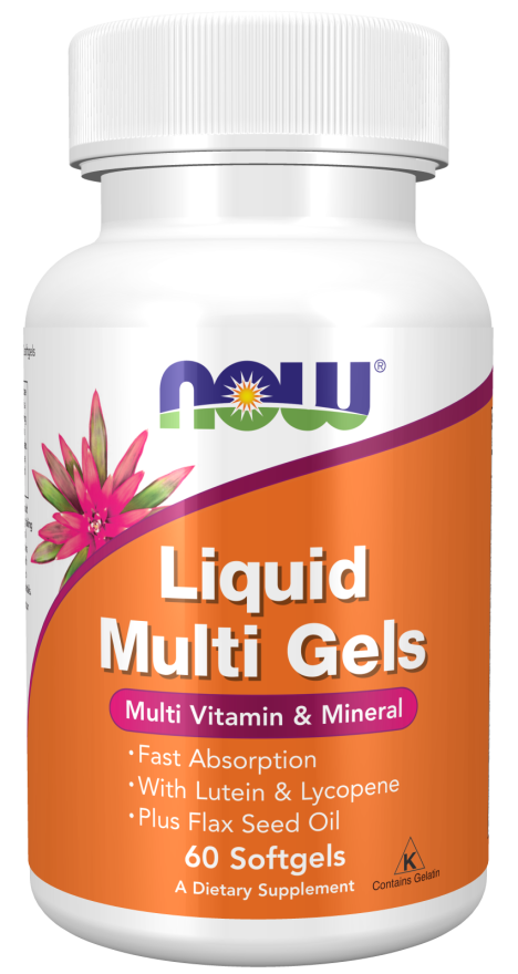 NOW - Liquid Multi Gels Softgels - 60 Capsules