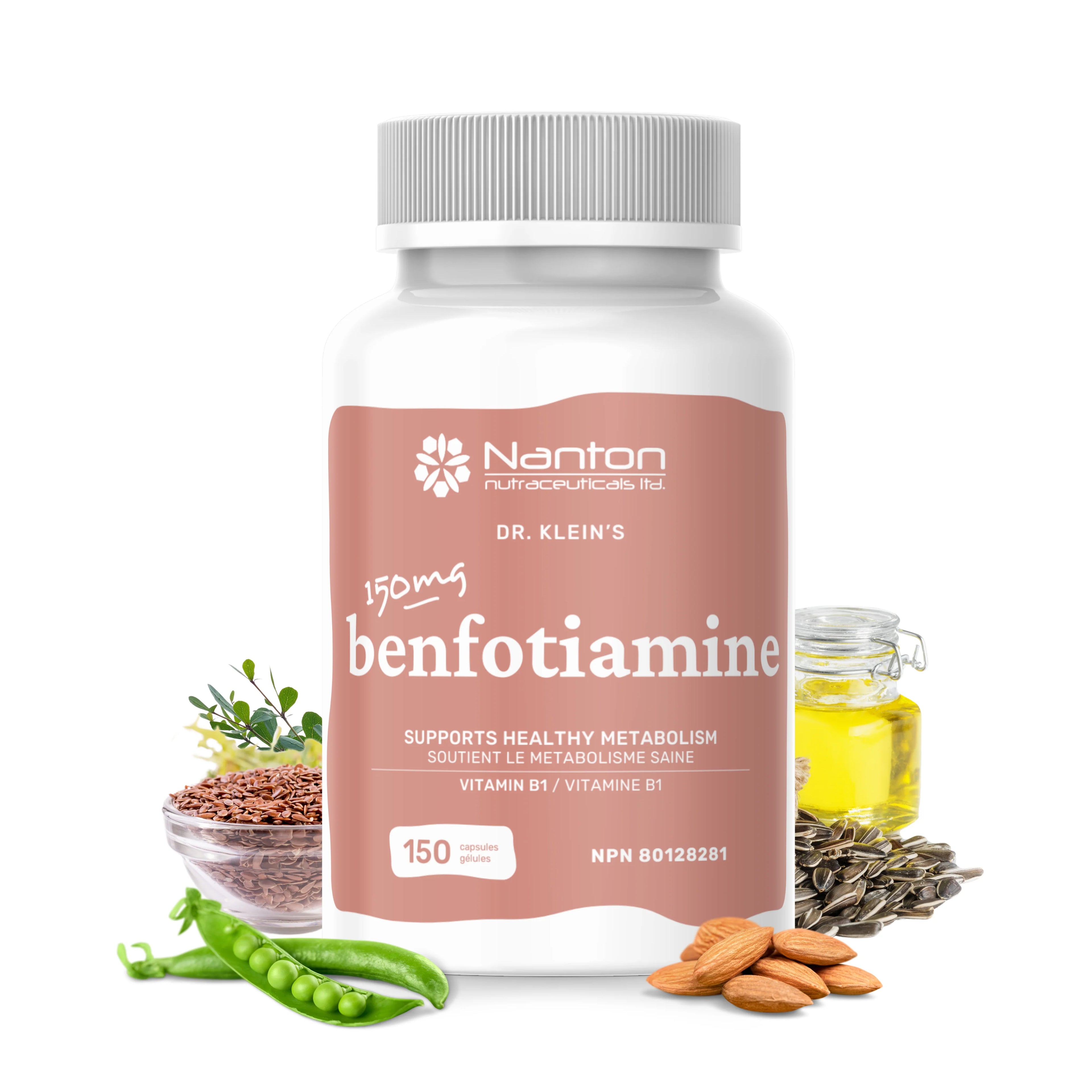 Dr. Klein's - Benfotiamine B1 150mg - 150 Capsules