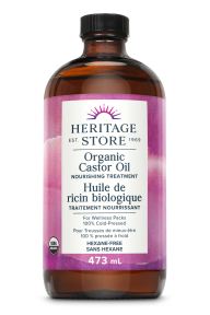 HERITAGE STORE - Organic Castor Oil - 473ml