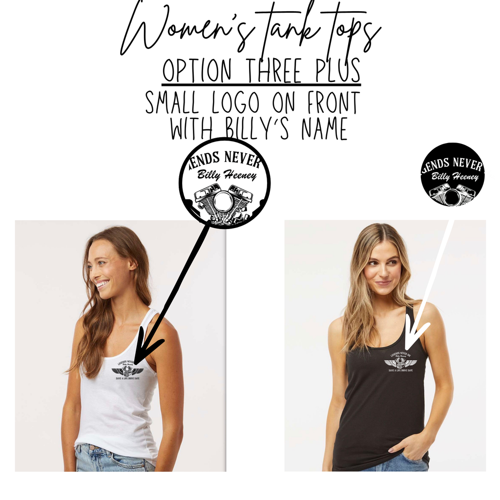 Motorcycle Awareness Event - Respect the Road - ADULT Women's Tank Top