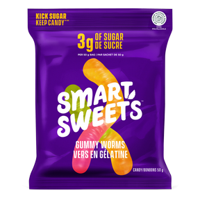 SmartSweets - Gummy Worms - 50g