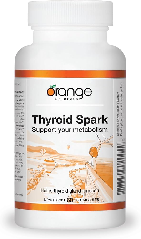 Orange Naturals - Thyroid Spark - 60 Capsules