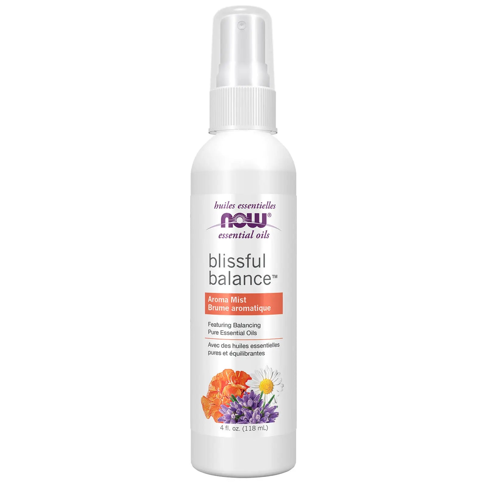 Now - Blissful Balance Aroma Mist Floral - 118ml