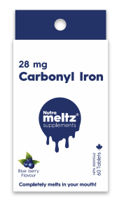 NUTRAMELTZ - Carbonyl Iron - 60 Tablets