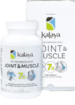 Kalaya - 7x Joint and Muscle Anti-Inflammatory Support - 60 Capsules