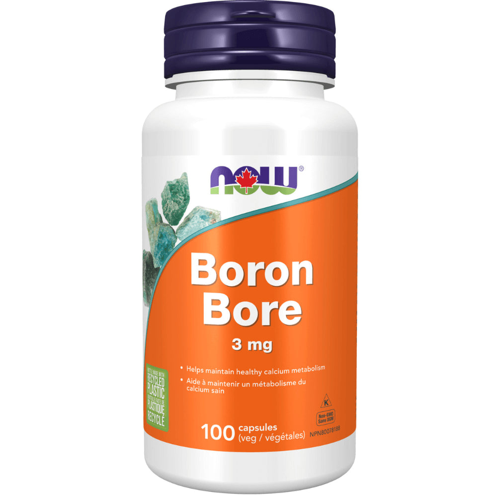 Now - Boron 3mg - 100 Capsules