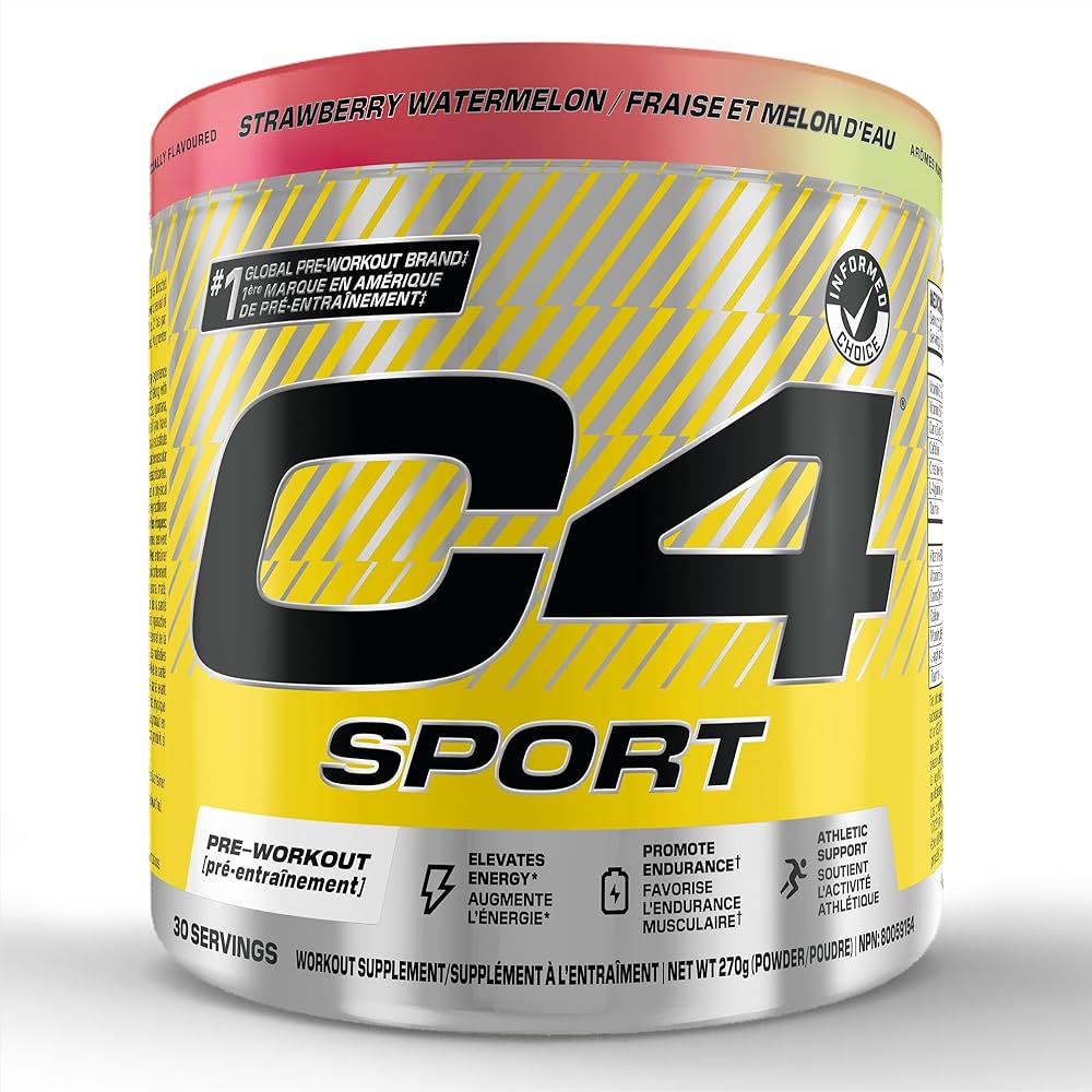 C4 Sport® Pre Workout Powder Strawberry Watermelon - 270g