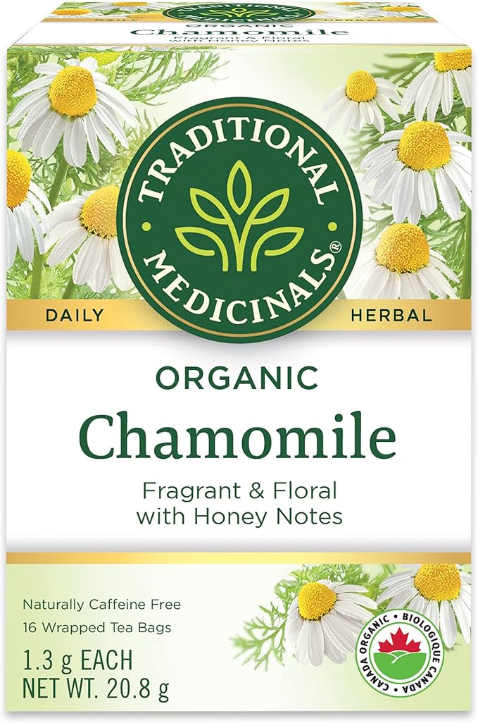Traditional Medicinals - Organic Chamomile Herbal Tea - 16 Pack