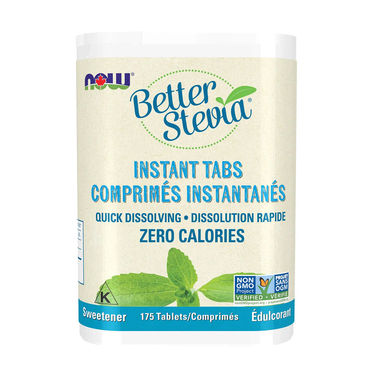 NOW - BetterStevia Instant Tab Dispenser - 175tabs