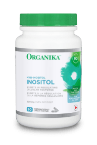 Organika - Inositol 500mg (Myo-Inositol) - 90 Capsules