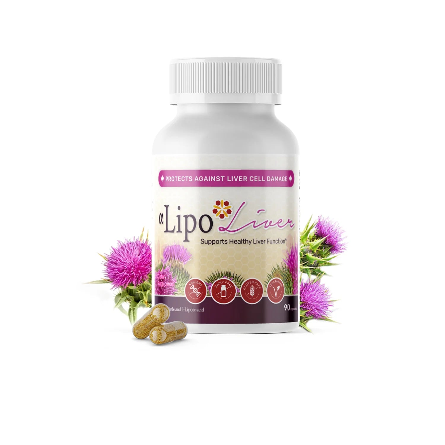 Nanton Nutraceuticals - Alpha-Lipo Liver - 90 Capsules