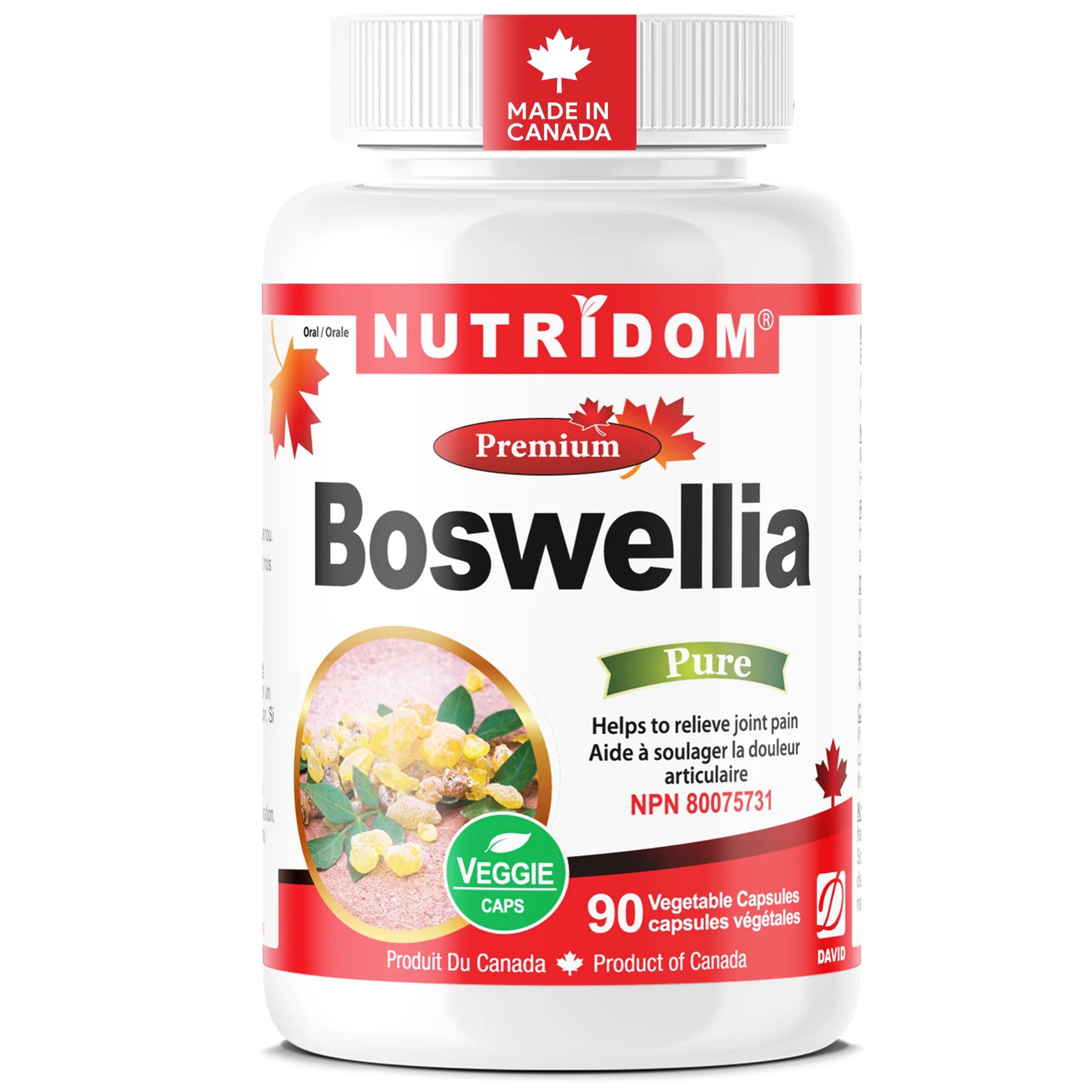 Nutridom - Boswellia | 333mg Standardized to 40% Boswellic Acids - 90 Capsules