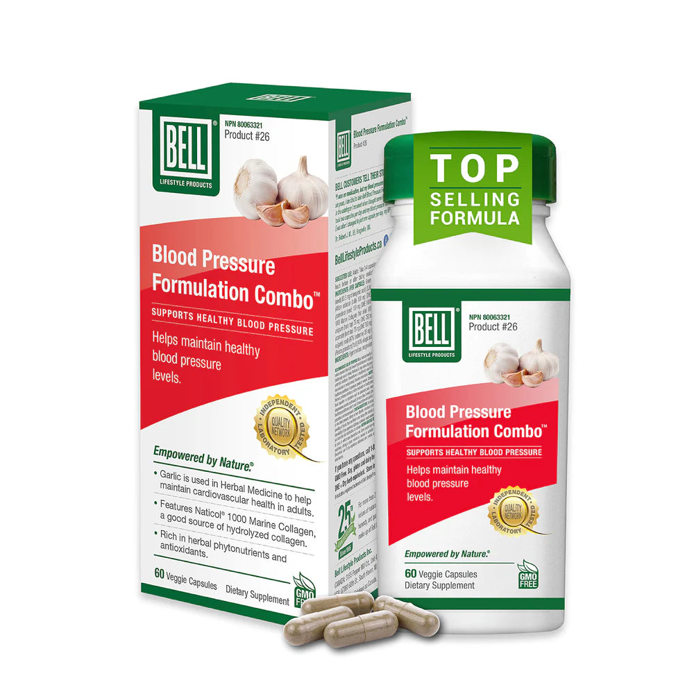 Bell - #26 Blood Pressure Formulation Combo™ - 60 Capsules