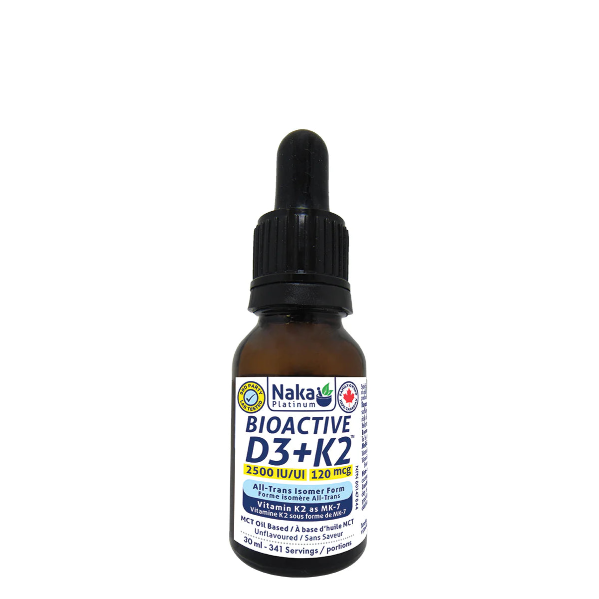 Naka - Bioactive D3 + K2 - 30ml