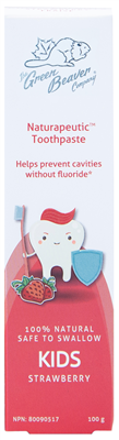 Green Beaver - Naturapeutic Kids Toothpaste (Strawberry) - 100ml