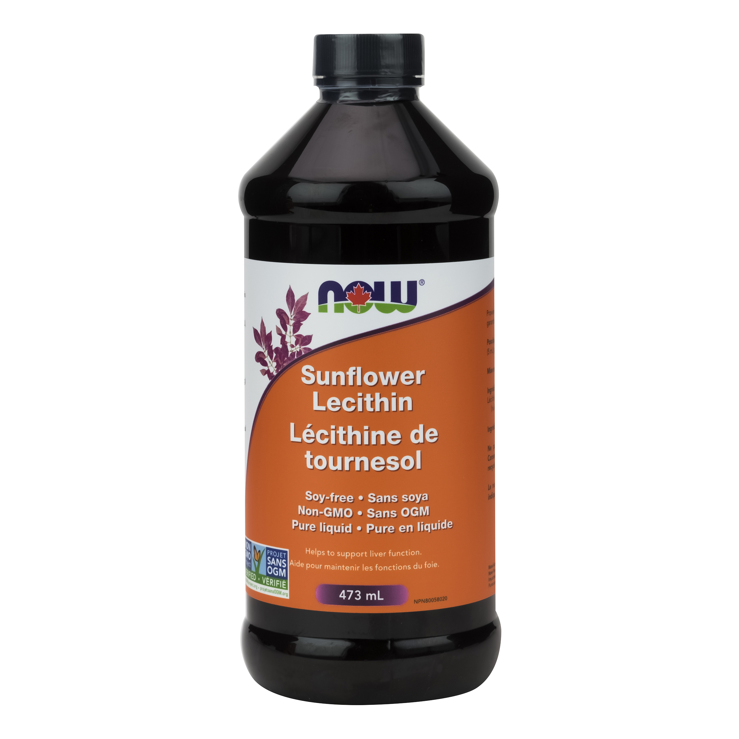 Now - Sunflower Lecithin - 473ml