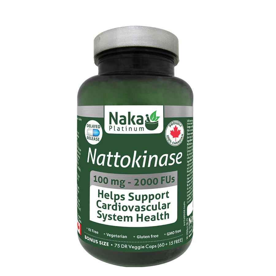 Naka - Nattokinase 100mg - 75 Capsules
