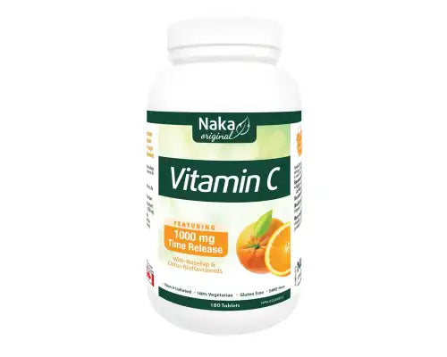 Naka - Vitamin C 1000mg Time Release - 180 Tablets