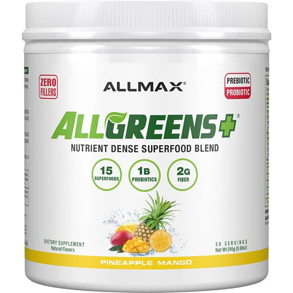 Allmax - Allgreens+ Pineapple Mango - 246g