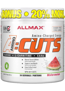 Allmax ACuts: Amino-Charged Energy Drink Powder - Watermelon - 252g