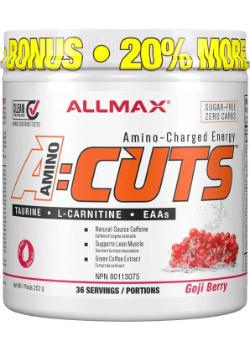 Allmax Acuts Amino Charged Energy - Goji Berry - 252g