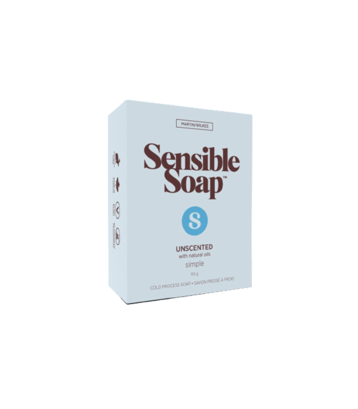 Sensible Soap - Bar Soap Unscented - 110 g