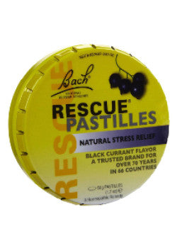 Rescue Remedy - Pastilles (Black Currant) - 50g Chewable