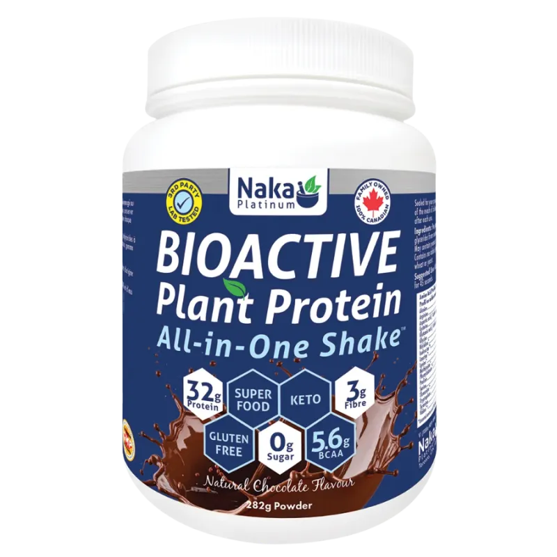 Naka Bioactive Plant Protein All-In-One-Shake (Chocolate) - 282g
