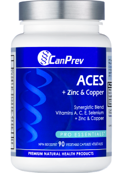 CanPrev - ACES + Zinc & Copper - 90 Capsules