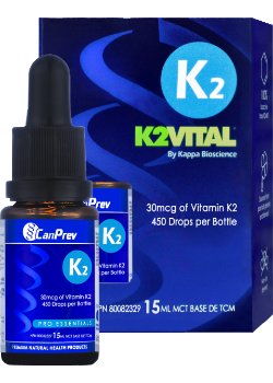 CanPrev-  K2 Drops 30mcg (MCT Base) - 15ml
