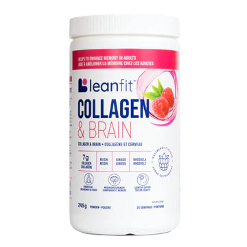 LEANFIT COLLAGEN & BRAIN™ Raspberry Powder - 245g