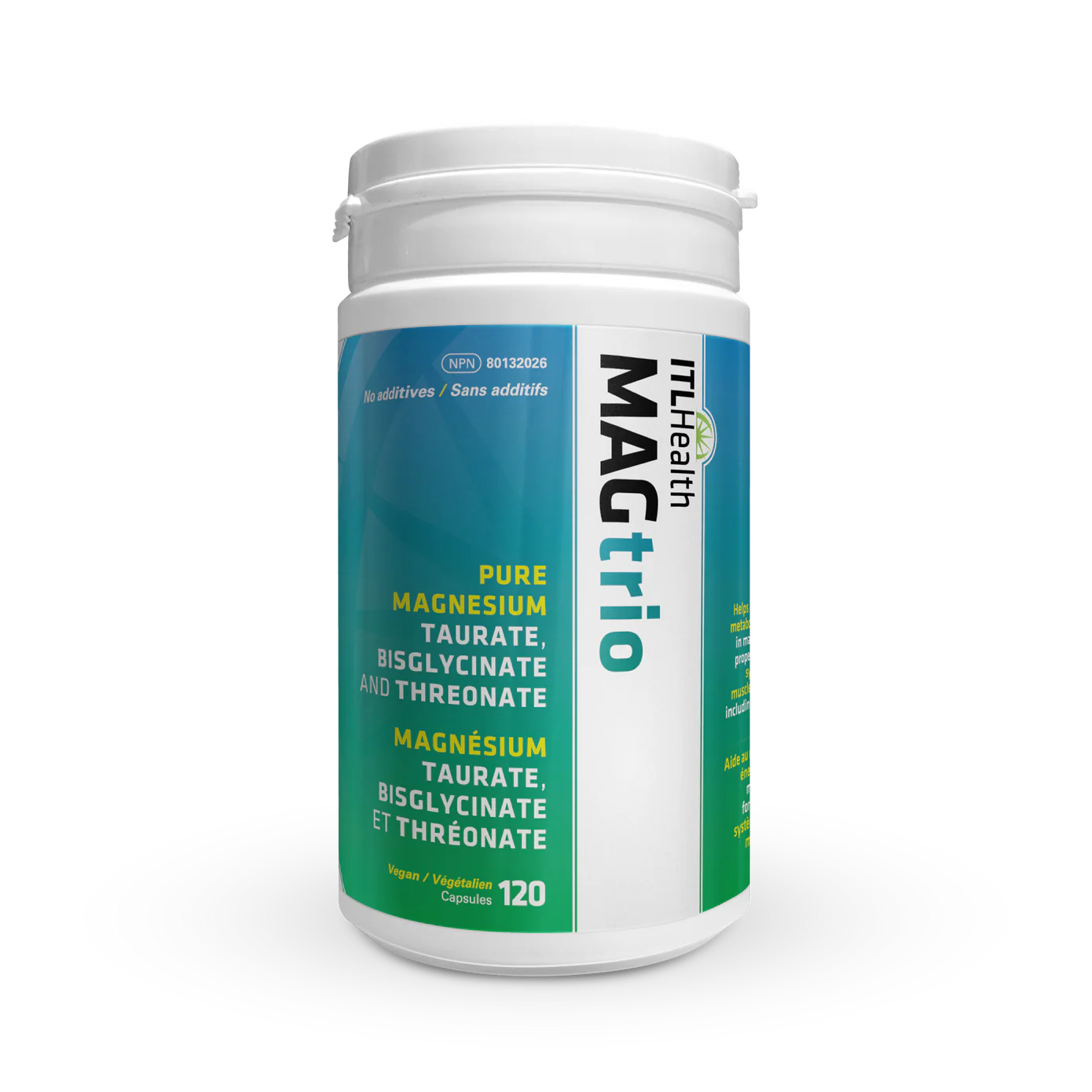 ITL Health - MAGtrio - 120 Capsules