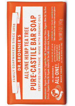 Dr. Bronner's - Pure-Castile Magic Bar Soap (Tea Tree) - 140g