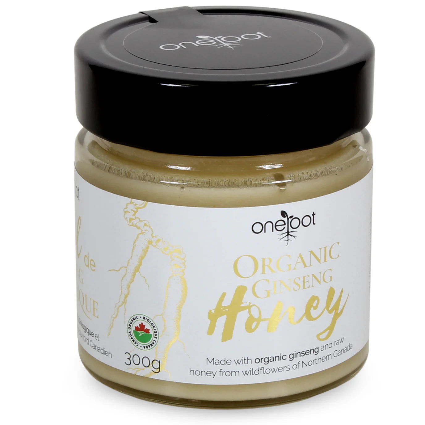OneRoot - Organic Ginseng Infused Honey - 300g