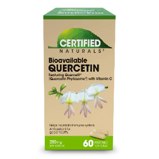 Certified Naturals - Bioavailable Quercetin - 60 Caps