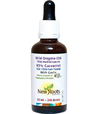 New Roots - Wild Oregano C93 with Garlic - 30ml