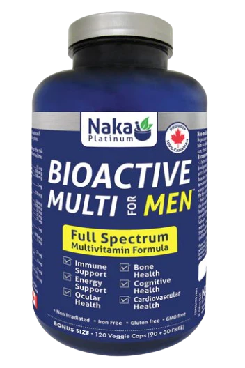 Naka - BioActive Multi Men - 120 Capsules