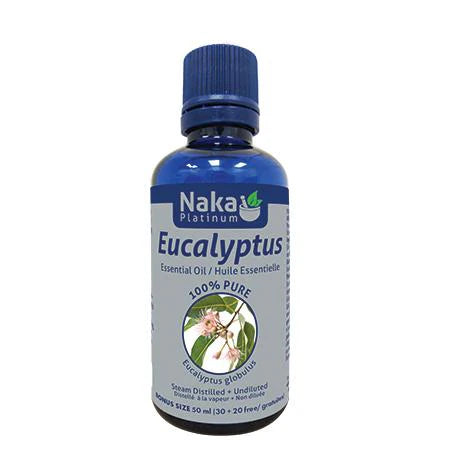 Naka - 100% Pure Eucalyptus Essential Oil - 50ml
