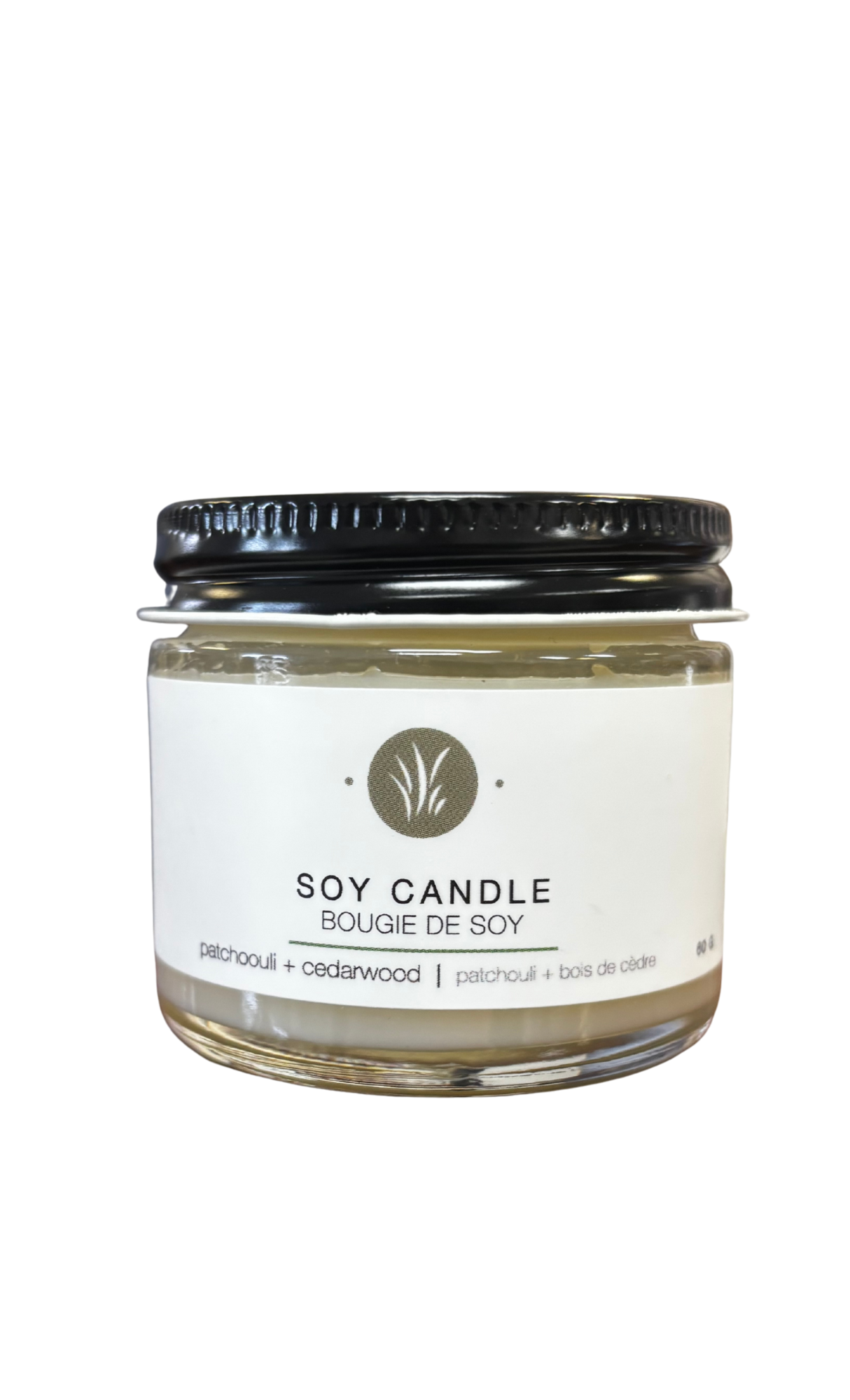 All Things Jill - Soy Candle Patchouli + Cedarwood - 60g