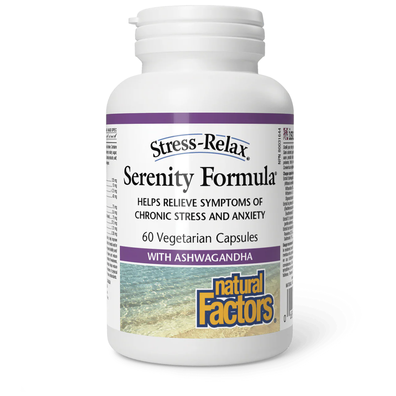 Natural Factors - Serenity Formula, Stress-Relax - 60 Capsules
